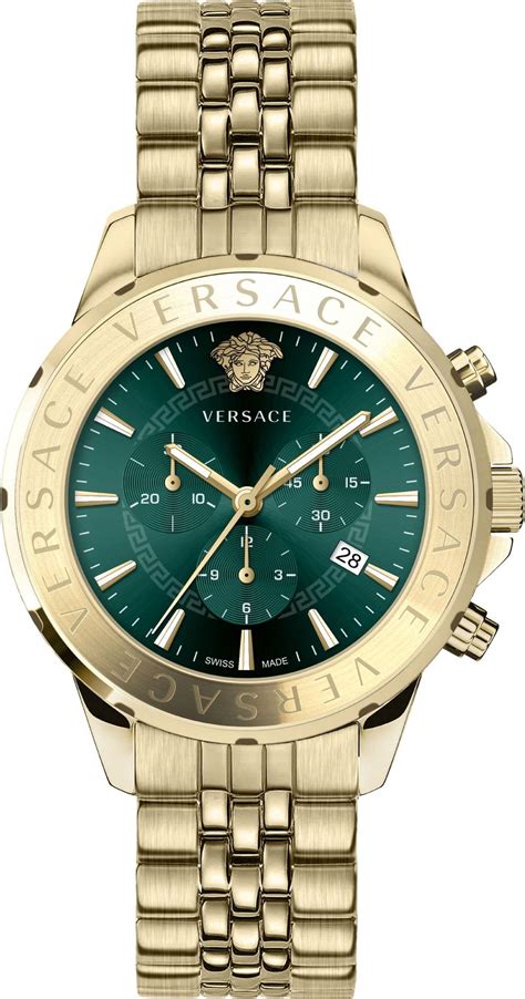 versace watches men gold.